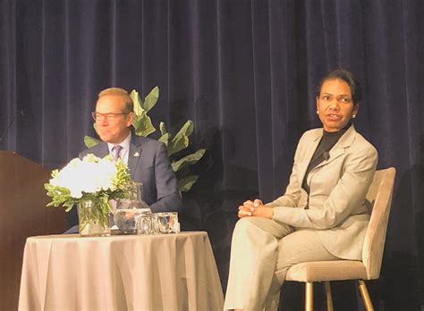 Condoleezza Rice talks leadership — and social media — at Scout breakfast